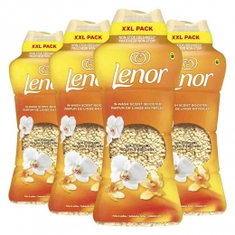 4xLenorIn-WashGeurboosterXXLAmberOrchidee735gr