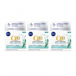 3xNIVEAQ10DagcrmeAnti-RimpelExtraLichtSPF1550ml
