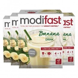 4xModifastIntensiveMilkshakeBanaan8x55gr
