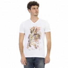 TRUSSARDIActionHerenConquerorT-shirtmetV-halsWit2AT108001