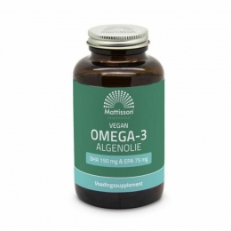 GratisVerzendingMattissonOmega3Algenolie180vegacapsules