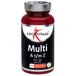 GratisVerzending3xLucovitaalMultiA-Z60tabletten