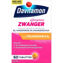 GratisVerzendingDavitamonCompleetZwanger60tabletten