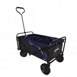 FEDECOpvouwbareBolderkar-Tot75KG-PUbanden-Zwart