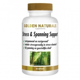 GratisVerzending2xGoldenNaturalsStressSpanningSupport60vegacapsules