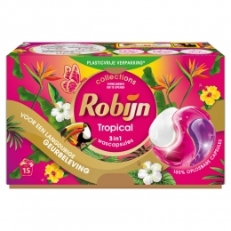 RobijnWascapsules3-in-1Tropical15stuks