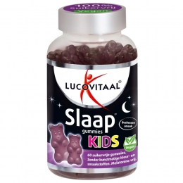 GratisVerzending2xLucovitaalSlaapGummiesKidsBosbessen60gummies