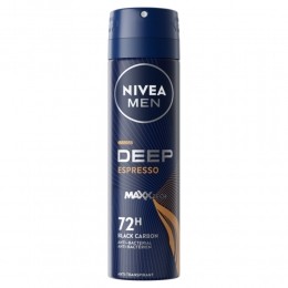 NIVEAMenDeepEspressoAntiTranspirantSpray150ml