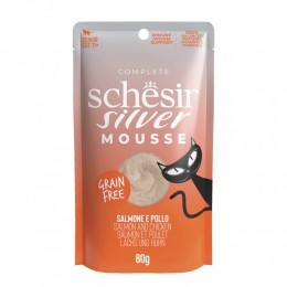 12xSchesirSilverKatMousseZalm80gr