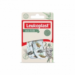 LeukoplastEcoPleistersKids8x19x72mmen4x38x72mm12stuks