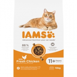 IAMSCatsenior11KattenvoerChicken10kg