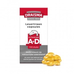 GratisVerzendingDraismaLevertraanVitamineAD100capsules