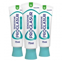 3xSensodyneTandpastaProGlasurMulti-ActionFreshClean75ml