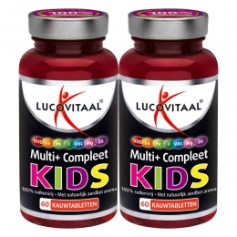 GratisVerzending2xLucovitaalMultiCompleetKids60tabletten