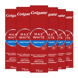 6xColgateTandpastaMaxWhiteOptic75ml