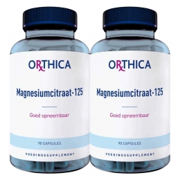 GratisVerzending2xOrthicaMagnesiumcitraat-12590capsules