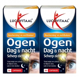 GratisVerzending2xLucovitaalOgenDagNachtScherpZicht30capsules