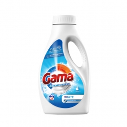 GamaVloeibaarWasmiddelWhite21Wasbeurten945ml