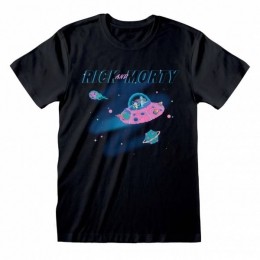 RickenMortyInSpaceHerenT-shirtRNM00766TSB