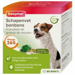BeapharSchapenvetBonbonsMiniZeewier245gr