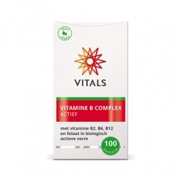 GratisVerzending2xVitalsVitamineBComplexActief100capsules