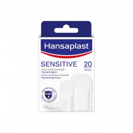 2xHansaplastSensitiveStrips20stuks