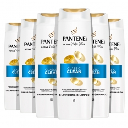 6xPanteneShampooClassicClean400ml
