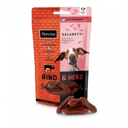 8xChewiesSalamettiHondensnackRundHart200gr