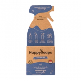 HappySoapsCleaningTabsGlasreinigerSparklingMint24gr