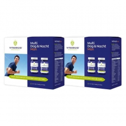 GratisVerzending2xVitakruidMultiDagNachtMan60tabletten