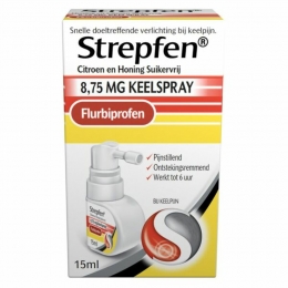 2xStrepfenKeelsprayCitroenHoning15ml