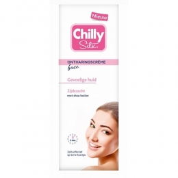 6xChillySilxOntharingscremeGezichtGevoeligeHuid50ml