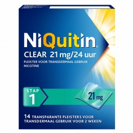 NiquitinClearNicotinepleisters21mgStap114stuks