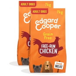 2xEdgardCooperHondenvoerScharrelkip7kg