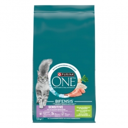 PurinaONEKattenvoerDroogAdultSensitiveKalkoen75kg