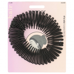 ZennerDiadeemZigZagZwart2stuks