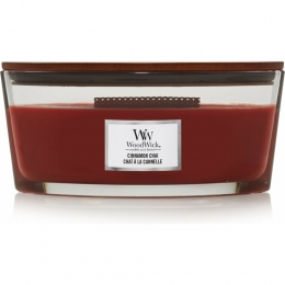 WoodWickGeurkaarsEllipseCinnamonChai454gr