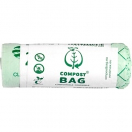 6xCompostBagAfvalzakComposteerbaar10liter20stuks