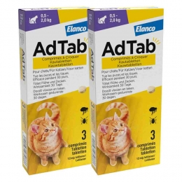 2xAdTabAntiVloenTeekKauwtablettenKat05-20kg3tabletten