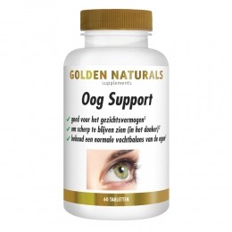 GratisVerzending2xGoldenNaturalsOogSupport60vegacapsules
