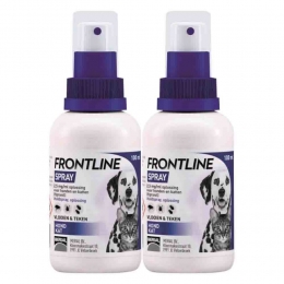 2xFrontlineAntiVlooienEnTekenSpray100ml