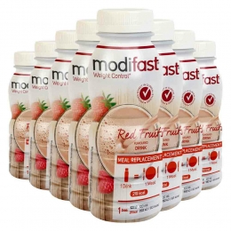 8xModifastDrinkRoodFruit236ml