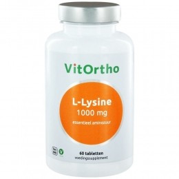 GratisVerzendingVitorthoL-Lysine1000mg60tabletten