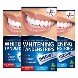 3xLucovitaalWhiteningTandenstrips5sets