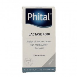 GratisVerzending2xPhitalLactase450050tabletten
