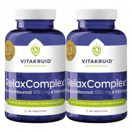 GratisVerzending2xVitakruidRelaxComplex90tabletten