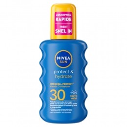 6xNIVEASunProtectHydrateZonnespraySPF30200ml