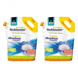 2xBisonVochtvreterNavullingNeutraal5kg