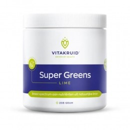 GratisVerzendingVitakruidSuperGreensLime208gr