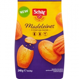 5xScharMadeleinesGlutenvrij240gr